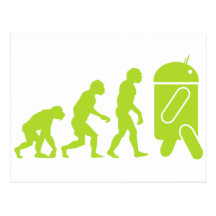 Evolución androide postal