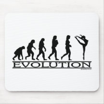 Evolución - danza alfombrillas de raton