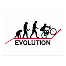 Evolución de la bici de montaña postales