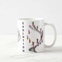 Evolución de la DNA Darwin Taza De Café