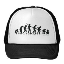 Evolución de los adictos a ordenador gorro de camionero