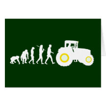 Evolución de los granjeros de cultivar conductores tarjetas