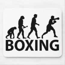 Evolución del boxeo tapete de raton