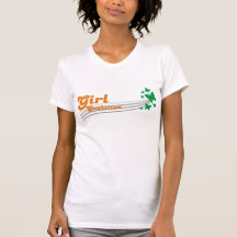 Evolución del chica - hembra camisetas