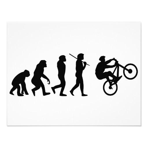 Evolución del ciclista anuncio