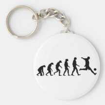 Evolución del fútbol llavero personalizado