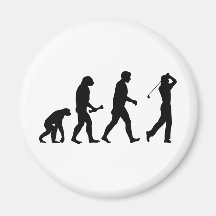 Evolución del golf imán de nevera