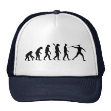 Evolución del lanzador de jabalina gorras
