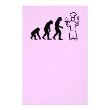 Evolución del panadero papelería de diseño