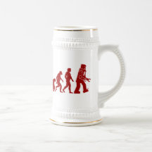 Evolución del robot del hombre en el robot tazas