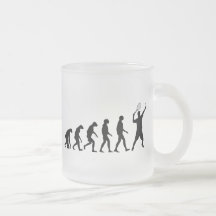 Evolución del tenis taza