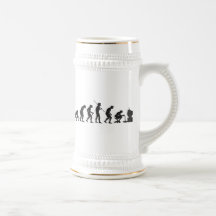 Evolución del videojugador del juego de los videoj taza de café