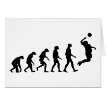 Evolución del voleibol tarjeta