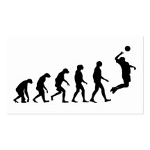 Evolución del voleibol tarjeta de visita