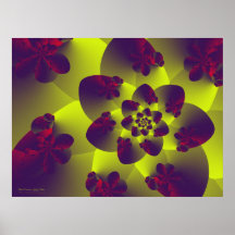 "Evolución floral: " Impresión mágica en colores p Impresiones