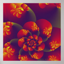 "Evolución floral: " Impresión mágica en colores p Impresiones
