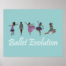 Evolución SUPERIOR del ballet Posters