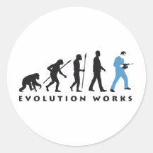 evolution mason with drill hammer aufkleber