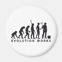 evolution painter kühlschrankmagnet