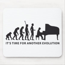 evolution piano mousepad