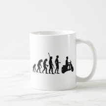 evolution scooter kaffeetasse