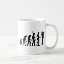 evolution trumpet player tasse