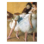 Examen de la danza de Edgar Degas Tarjetas Postales