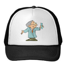 Éxito del experimento del científico del genio gorros bordados