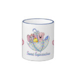 Expectativas dulces taza de café