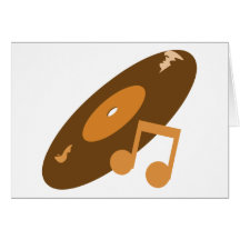 Expediente de la música y naranja retros de la not felicitaciones