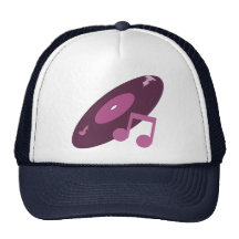 Expediente de la música y rosa retros de la nota gorras