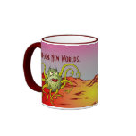 Explore los nuevos mundos taza de café