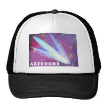 Explosión asteroide de Digitaces Gorros Bordados