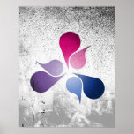 EXPLOSIÓN BISEXUAL DEL ORGULLO POSTER