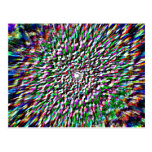 Explosión de colores tarjeta postal
