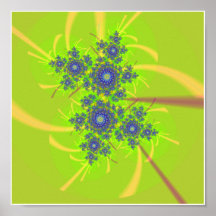 Explosión de Paisley Poster