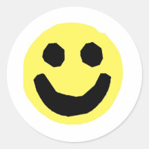 Expresión feliz etiquetas  