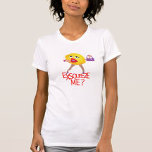 "exsqueeze yo?" camiseta chistosa del limón divert