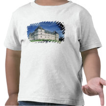 Exterior del castillo francés, c.1546 construido camiseta
