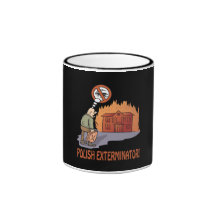 Exterminator polaco taza de café