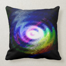 Extracto colorido de la galaxia de las ondas del a almohadas