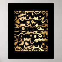 Extracto de África del oro del negro del arte de l