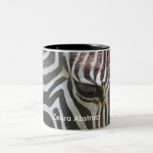 Extracto de la cebra taza de café