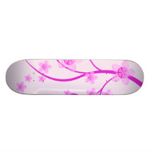Extracto de la flor de cerezo tabla de patinar