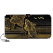 Extracto de oro notebook altavoz