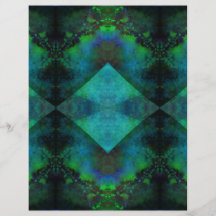 Extracto del fractal flyer a todo color