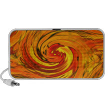 Extracto del naranja mini altavoces