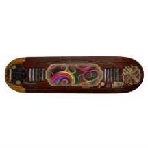 Extracto - espirales - dentro de un payaso patines personalizados