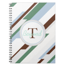 Extracto geométrico con el monograma libreta