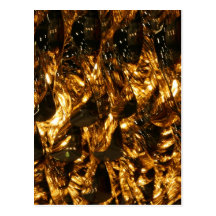 Extracto - hoja de oro tarjetas postales